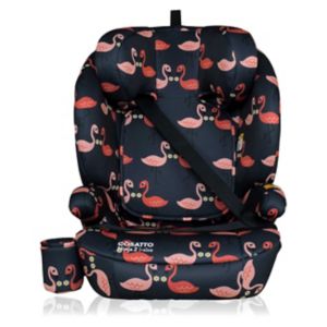 Cosatto High Back Booster Car Seat Pretty Flamingo i-Size - British product