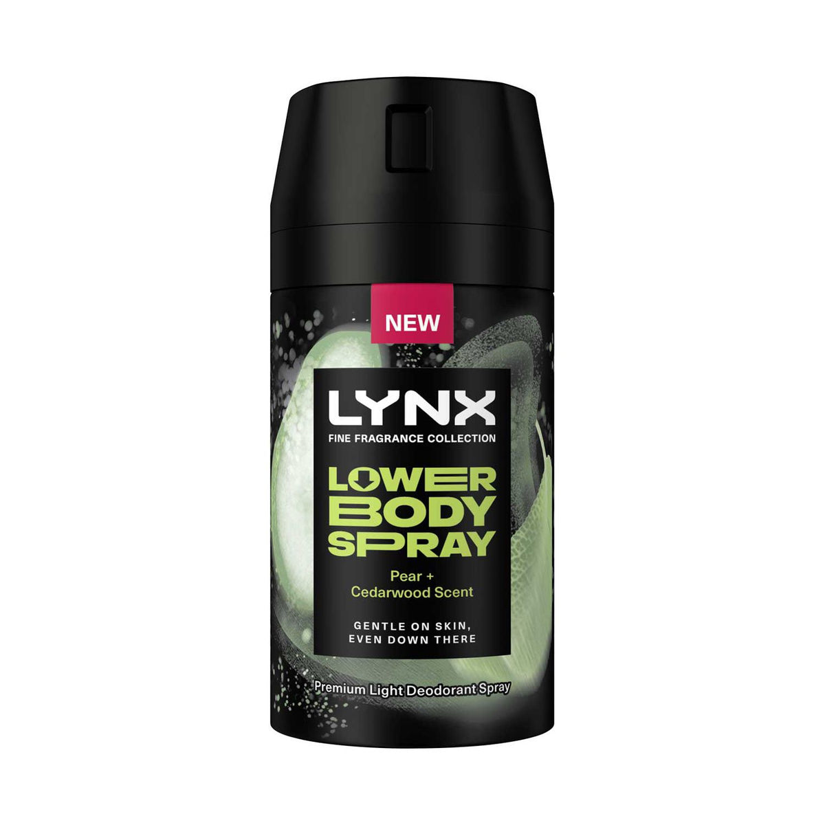 Lynx Pear Cedarwood Lower Body Spray 100ml, UK version