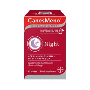 CanesMeno Menopause Night Tablets 30s (British brand)