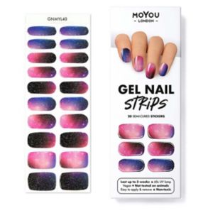 MoYou London Gel Nail Strips Far Far Away 20 strips - imported from the UK