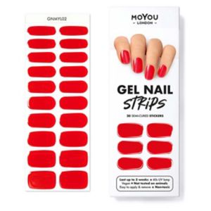 MoYou London gel nail strip red ridding hood - British product