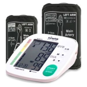 Kinetik Wellbeing Blood Pressure Monitor with XL Cuff, UK version
