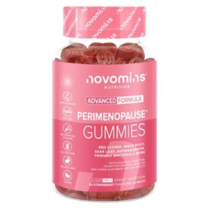 Novomins Perimenopause gummies Strawberry Flavour 60s, imported from the UK