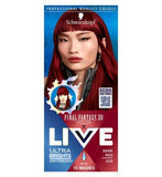 Schwarzkopf LIVE Ultra Brights Semi-permanent Hair Colour Dark Red 026 80ml