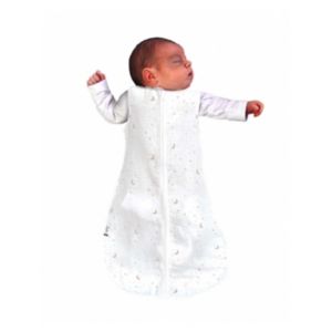 Sweet Dreamers Baby Sleeping Bag White Moon Star 0-6 months (British brand)