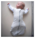 Sweet Dreamers Bamboo Baby Sleeping Bag Grey 3-12 Months (British brand)