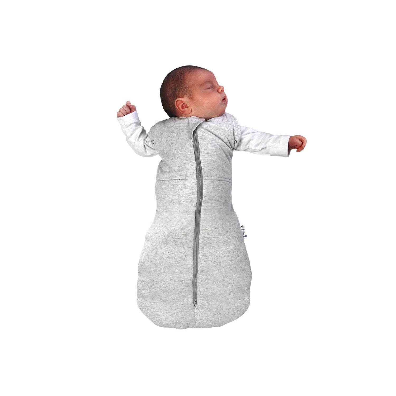 Sweet Dreamers Organic Baby Sleeping Bag Grey 3-12 months (British brand)