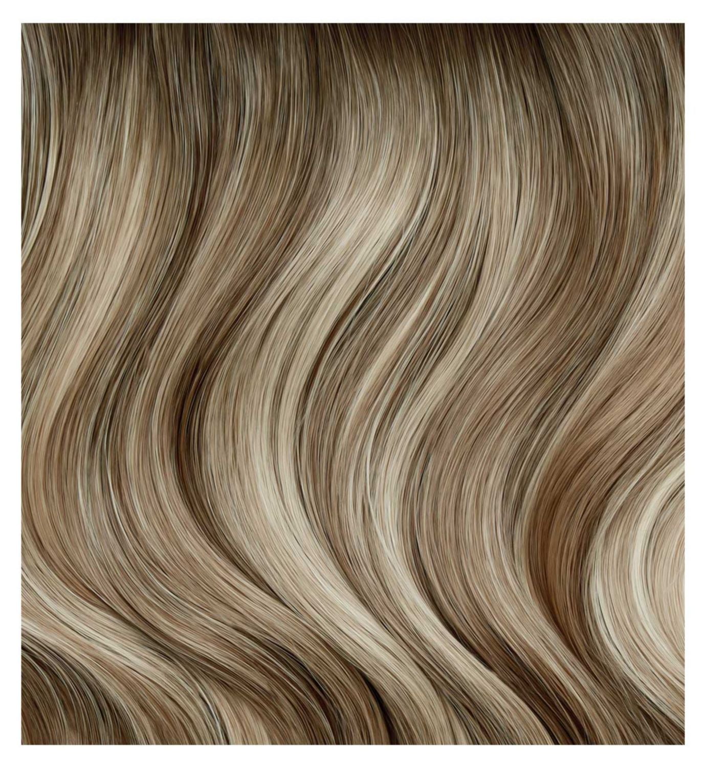 Beauty Works Clip In Hair Extensions Mocha Melt 18 Inch - British product