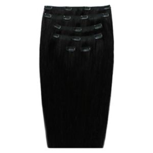 Beauty Works hair extensions 18 inch Jet Set Black 180g, UK version