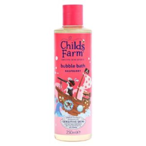 Childs Farm Raspberry Bubble Bath 250ml, imported from the UK