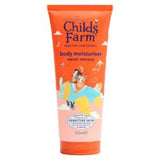 Childs Farm sweet orange body moisturiser 200ml, imported from the UK