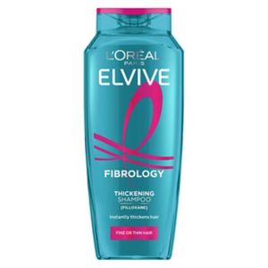 L'Oréal Elvive Fibrology Shampoo 400ml, UK version