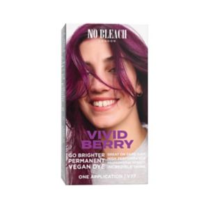 Bleach London Vivid Berry Permanent Hair Dye - British product