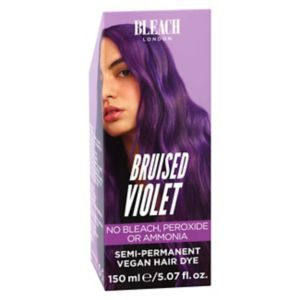 Bleach London Bruised Violet Hair Colour 150ml - British product
