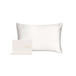 Silk Addict 100% Mulberry Silk Pillowcase Ivory 75x50cm (British brand)