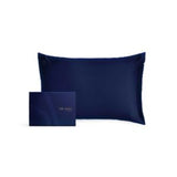 Silk Addict Mulberry Silk Pillowcase Navy 75x50cm (British brand)