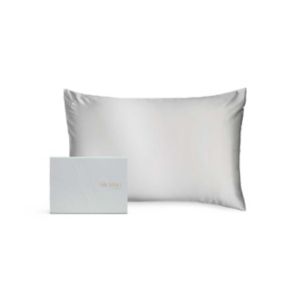 Silk Addict Mulberry Silk Pillowcase Silver 75x50cm