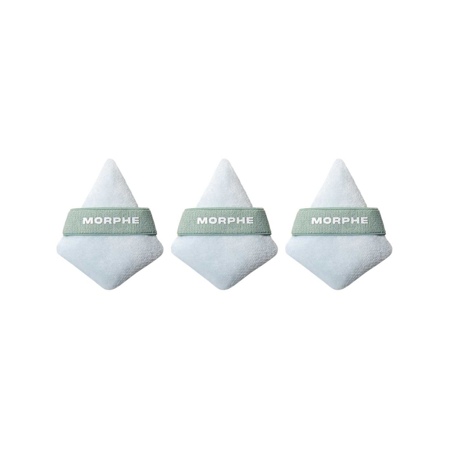 Morphe To The Point Mini Powder Puffs Trio, imported from the UK