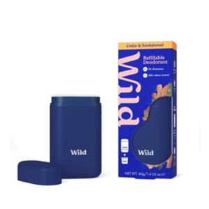 Wild Deodorant Refill Cedar Sandalwood 40g (British brand)