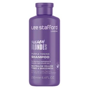 Lee Stafford Bleach Blondes Purple Toning Shampoo 250ml, UK version