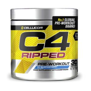 C4 Ripped Pre Workout 189g - British product