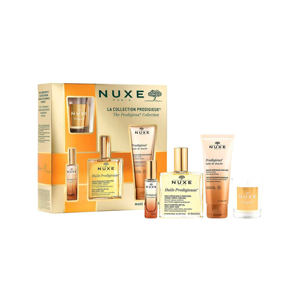 Nuxe Prodigieux Collection Christmas Set, imported from the UK