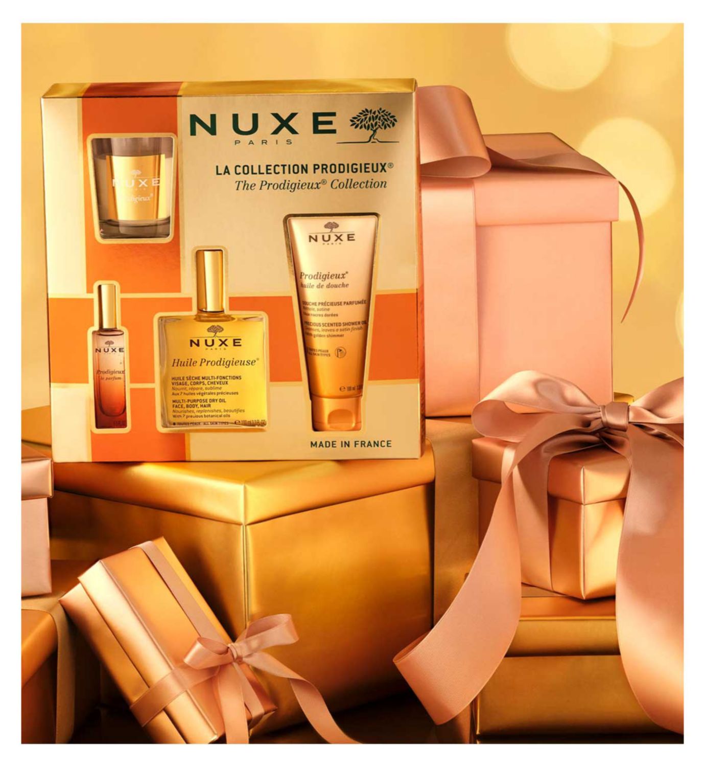 Nuxe Prodigieux Collection Christmas Set, imported from the UK