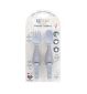 Bibado Handi Cutlery Attachable Baby Cutlery Mist Two Pack - British product