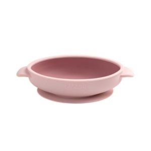 Bibado Silicone Suction Bowl Blush Baby Feeding