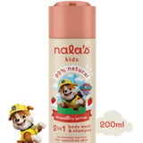 Nala's Kids 2in1 Body Wash Strawberry 200ml, imported from the UK