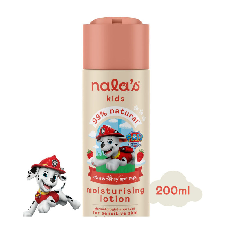 Nala's Kids PAW Patrol body lotion 200ml, imported from the UK