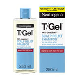 Neutrogena T/Gel anti-dandruff scalp relief shampoo 250ml, imported from the UK