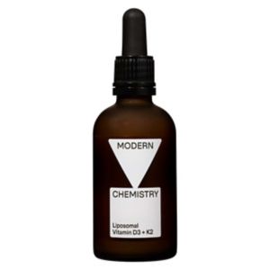 Modern Chemistry Liposomal Vitamin D3 K2 Drops Orange Flavour Liquid Supplement 60ml