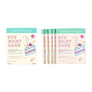 Patchology Eye Want Cake Eye Patches 5 Sheets, imported from the UK