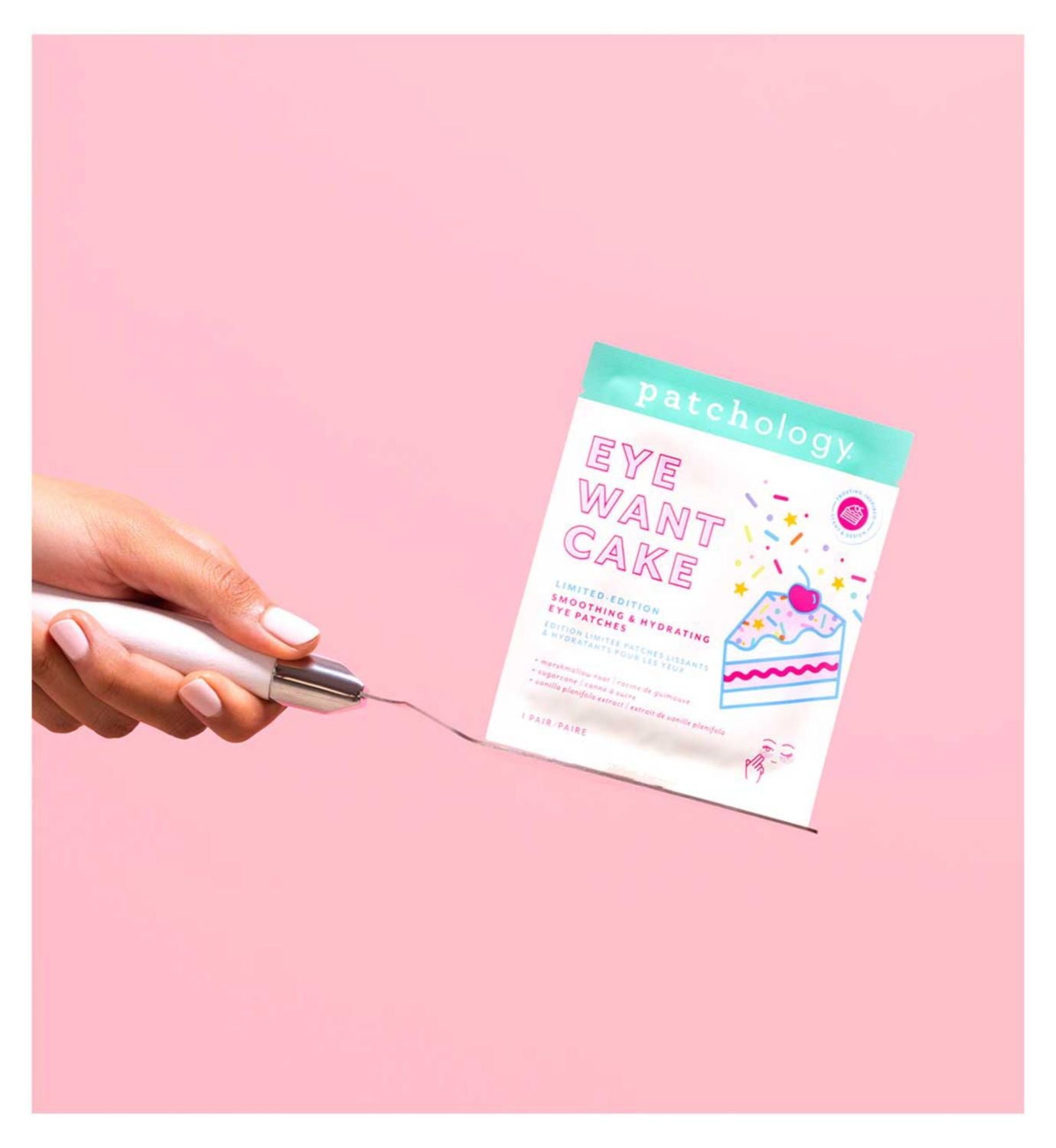 Patchology Eye Want Cake Eye Patches Single, imported from the UK