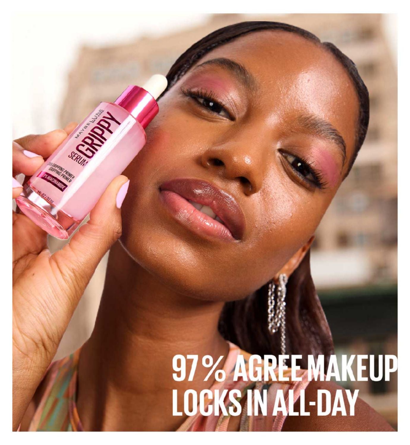 Maybelline Grippy Serum Makeup Primer 30ml, imported from the UK