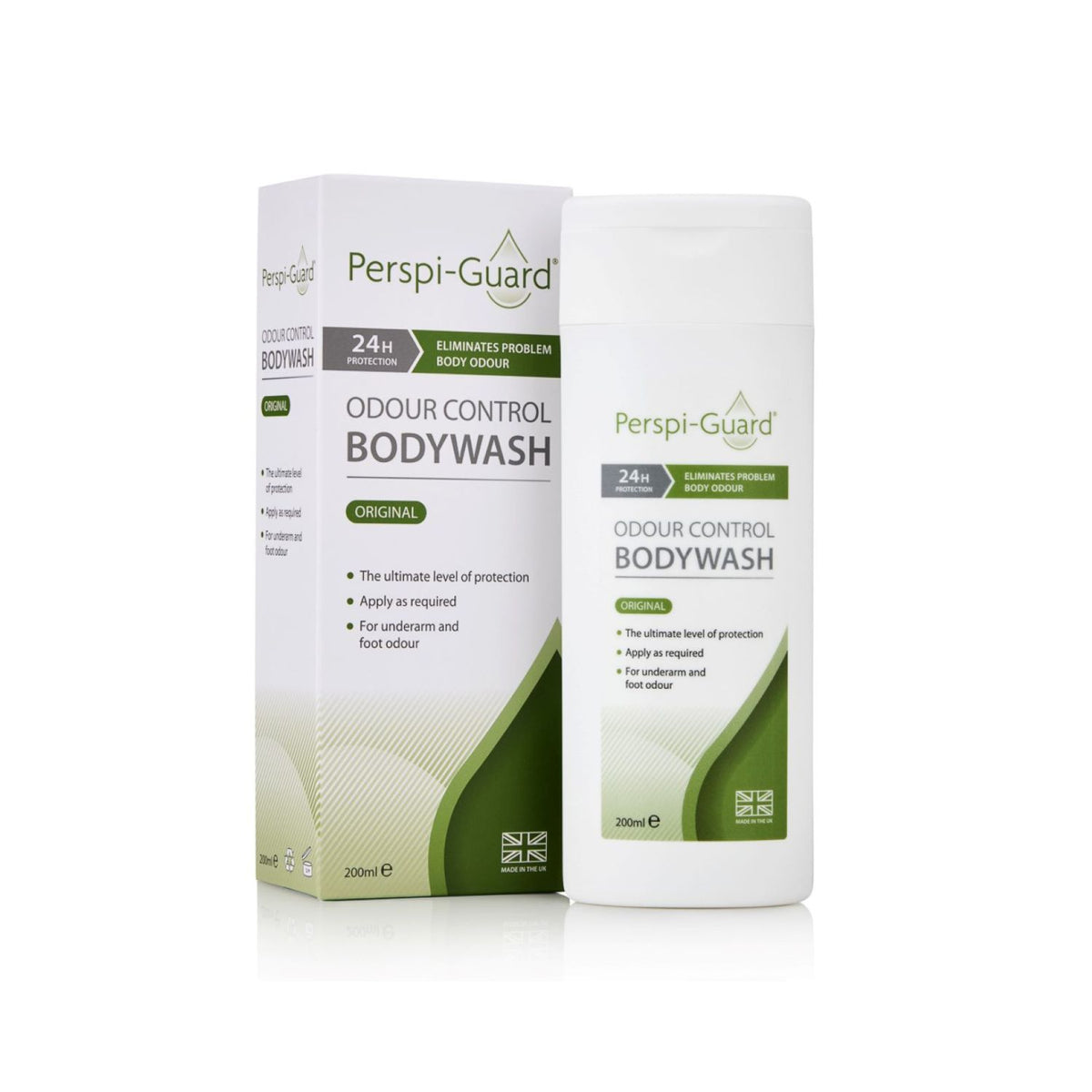 Perspi-Guard odour control bodywash 200ml, imported from the UK