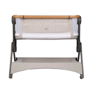Bababing Bedside and Travel Crib Beige - British product