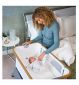 Bababing Bedside and Travel Crib Beige - British product