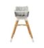 Bababing Una highchair feeding station with tray - British product