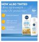 NIVEA UV Ultra Light Tinted Face Fluid 40ml, imported from the UK