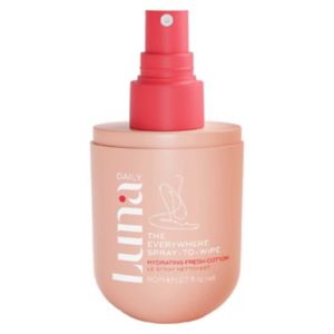 Luna Daily Hydrating Everywhere Spray-to-Wipe Fresh Cotton 80ml, UK version