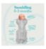 Love to Dream Swaddle Up White Dreamer 1.0 TOG 2.2-3.8kg, UK version
