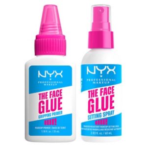 NYX makeup primer and setting spray duo, imported from the UK