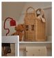 CuddleCo natural rattan storage baskets set of 3 - British product