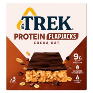 TREK cocoa oat flapjack multipack 150g (British brand)