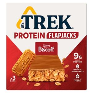 TREK Lotus Biscoff flapjack 50g x 3 (British brand)