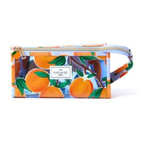 Flat Lay Co. Jelly Flat Lay Makeup Bag Mediterranean Oranges - British product