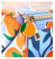 Flat Lay Co. Jelly Flat Lay Makeup Bag Mediterranean Oranges - British product