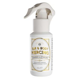 Sknworks ear and body piercing aftercare solution 100ml (British brand)